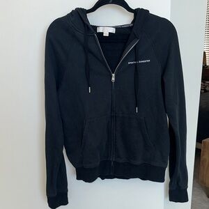 Spiritual Gangster Black Zip-Up Hoodie